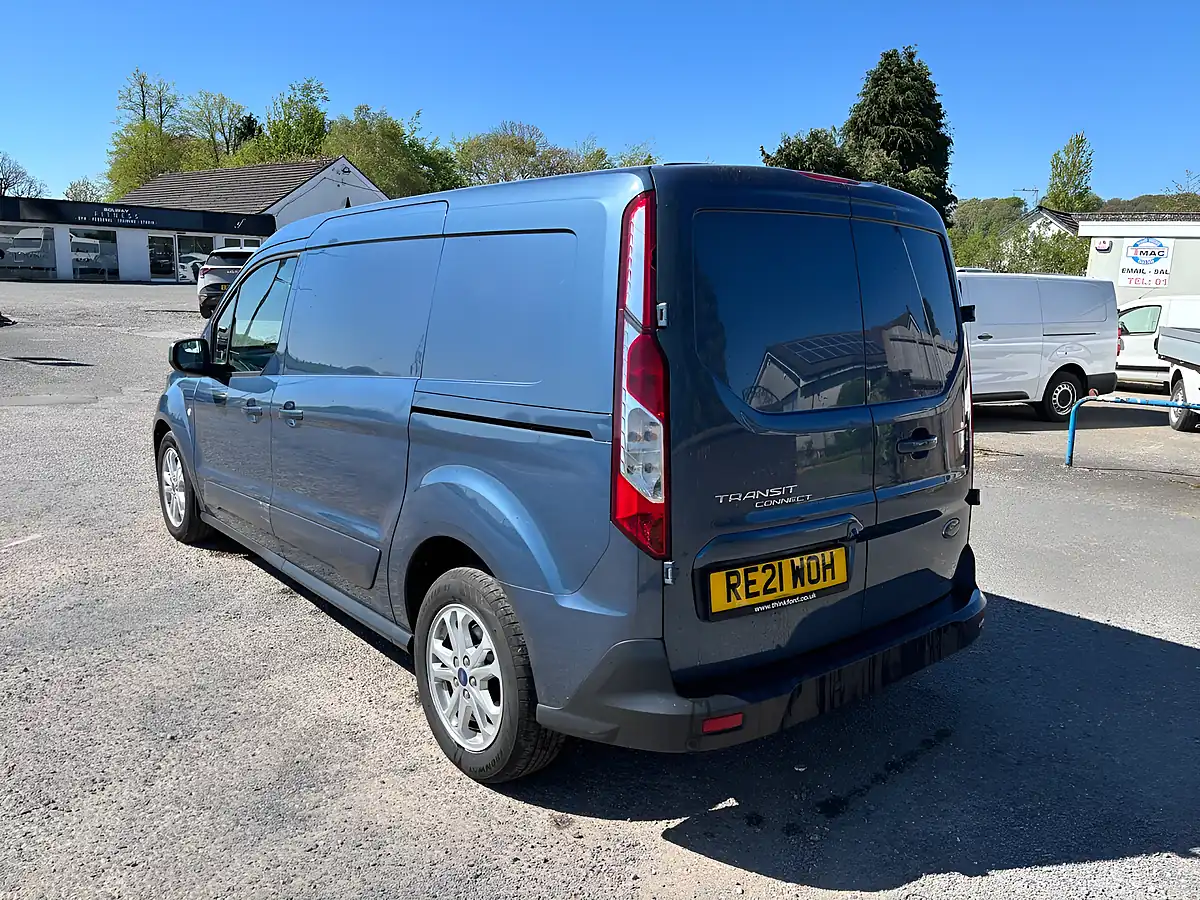 Used 2021 Ford Transit Connect Limited Blue - Interior and Exterior details 7