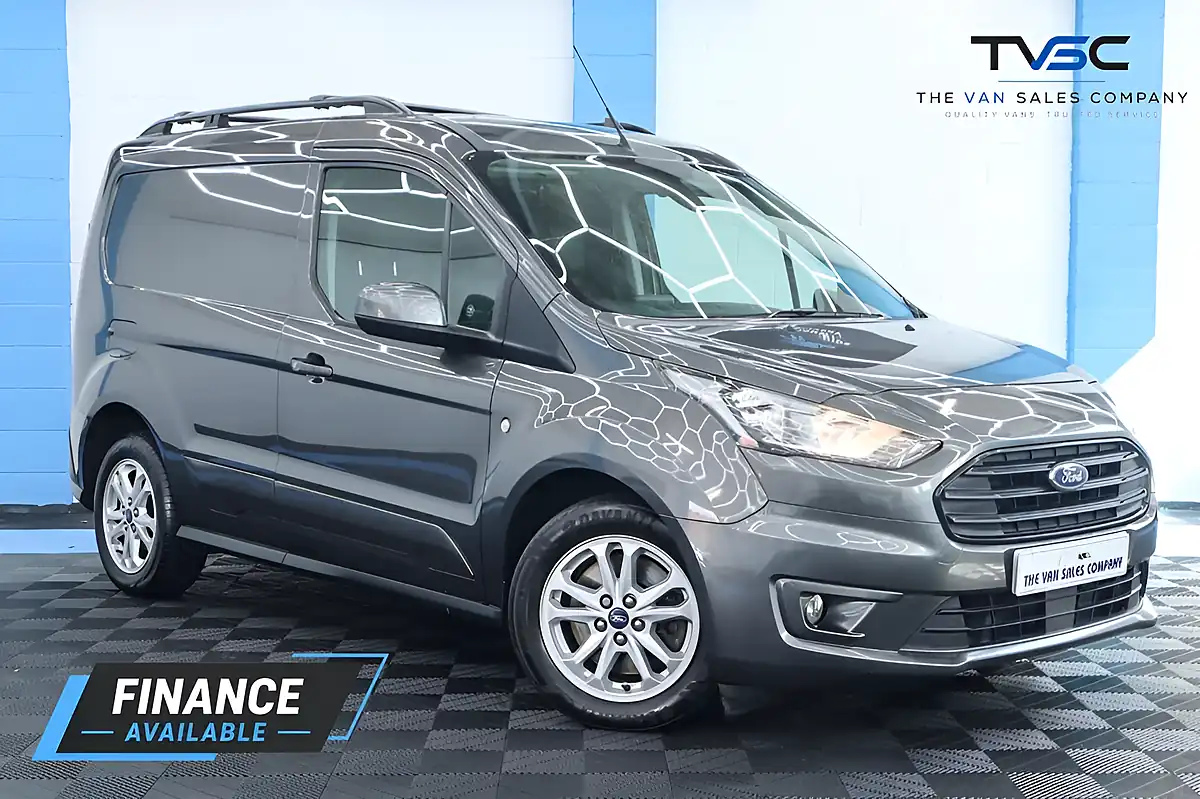 Used 2021 Ford Transit Connect Limited Grey - Front View