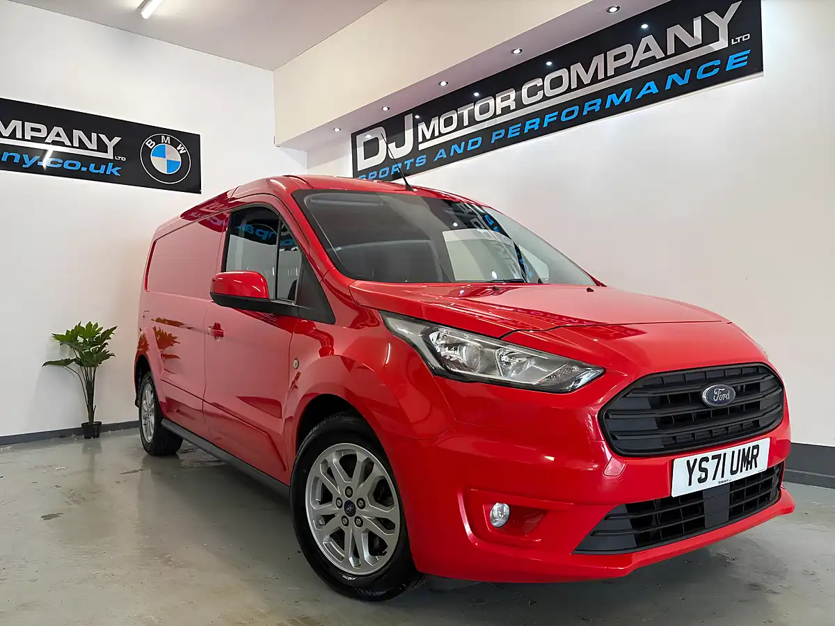 Used 2021 Ford Transit Connect Limited L2 Red - Front View