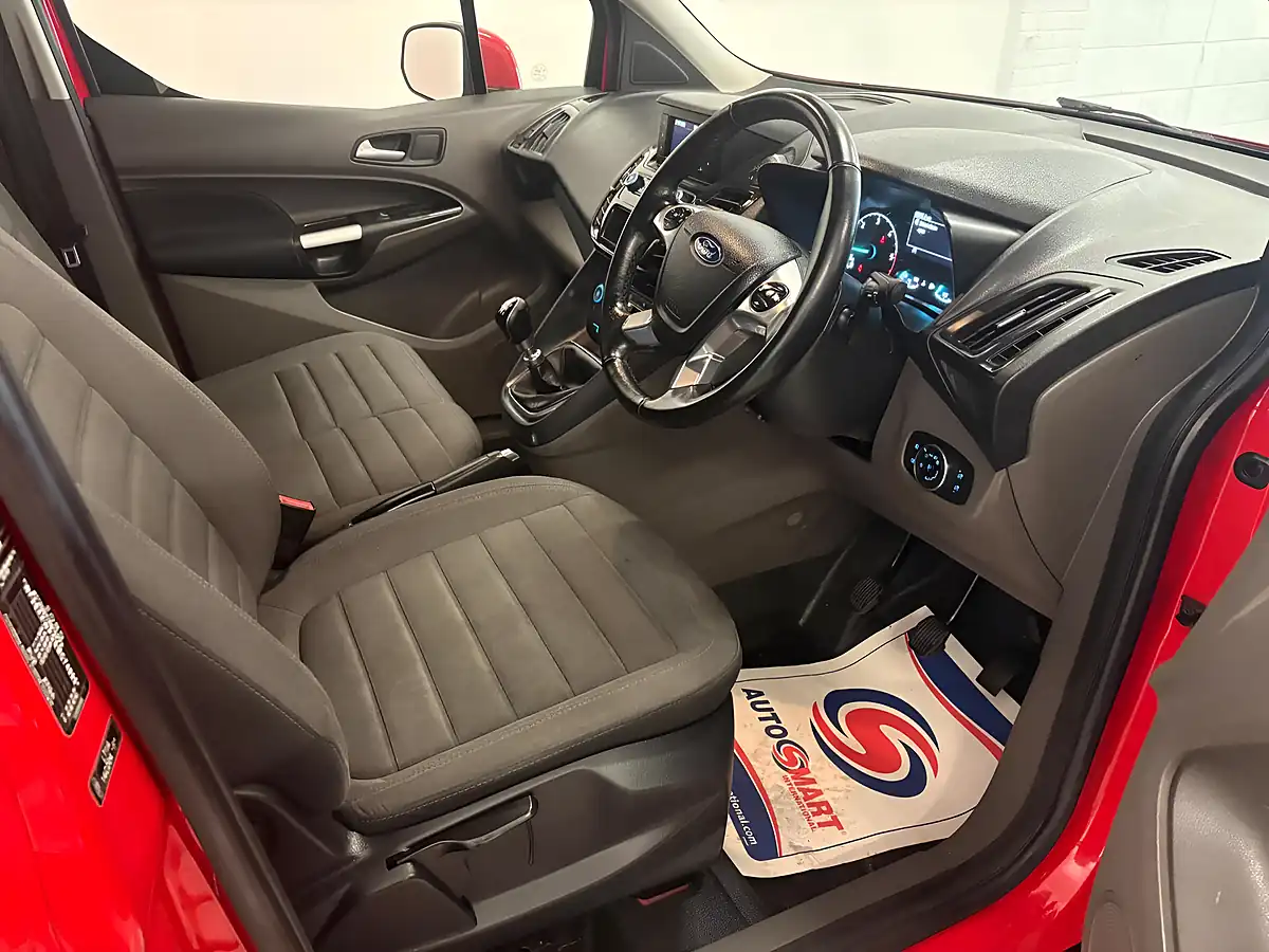 Used 2021 Ford Transit Connect Limited L2 Red - Interior and Exterior details 13