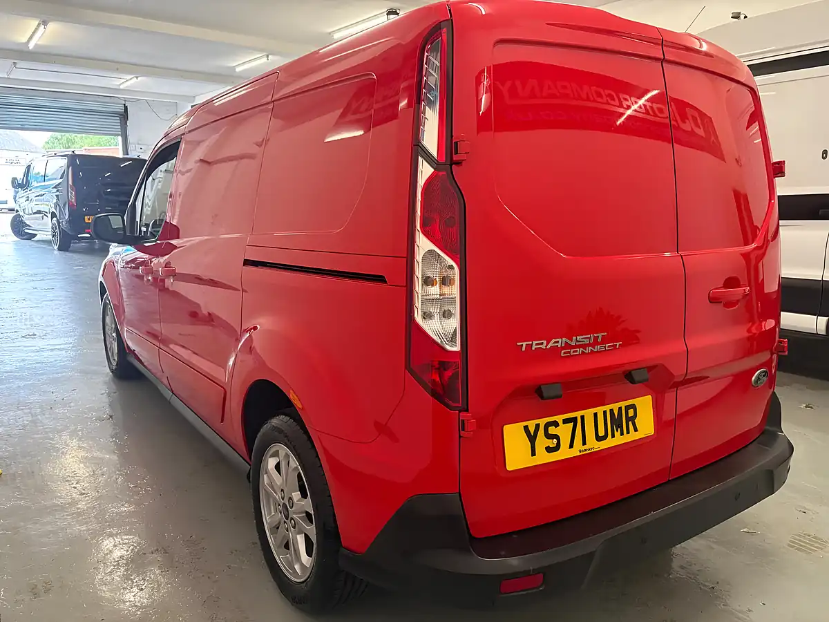 Used 2021 Ford Transit Connect Limited L2 Red - Interior and Exterior details 20