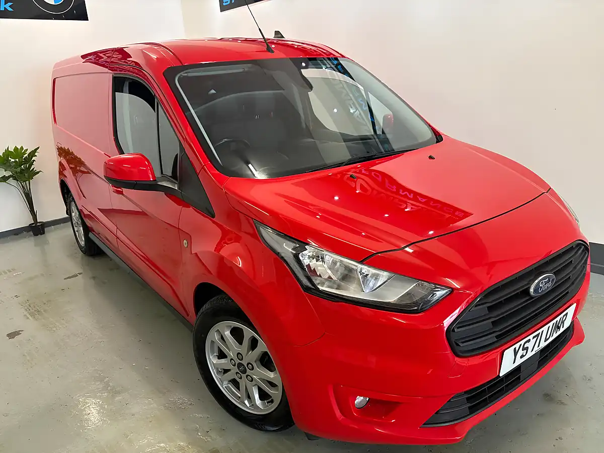 Used 2021 Ford Transit Connect Limited L2 Red - Interior and Exterior details 8