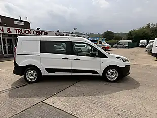 Used 2021 Ford Transit Connect Lwb Crew Van White - Interior and Exterior details 2