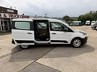 Used 2021 Ford Transit Connect Lwb Crew Van White - Interior and Exterior details 3