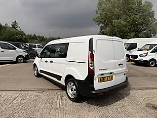 Used 2021 Ford Transit Connect Lwb Crew Van White - Interior and Exterior details 7