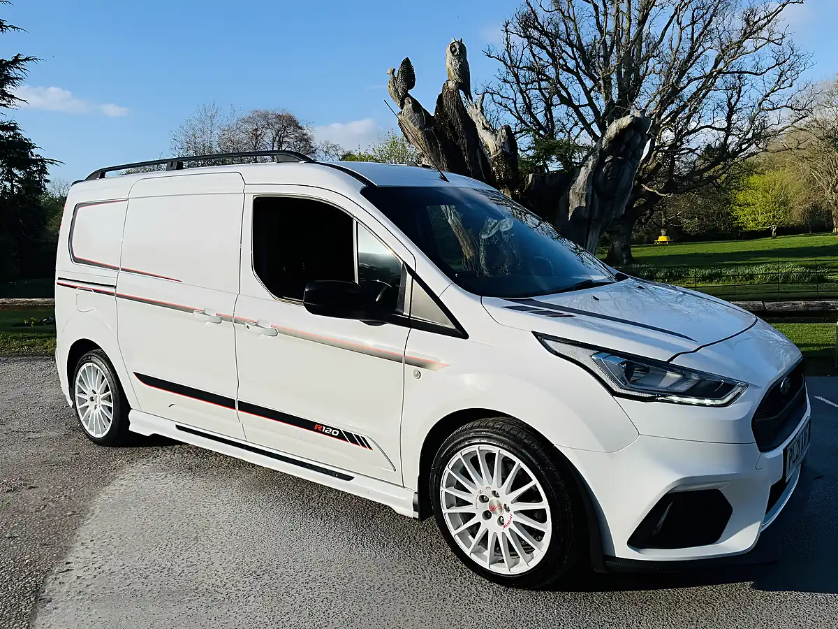 Used 2021 Ford Transit Connect Ms-Rt R120 Ltd White - Interior and Exterior details 5