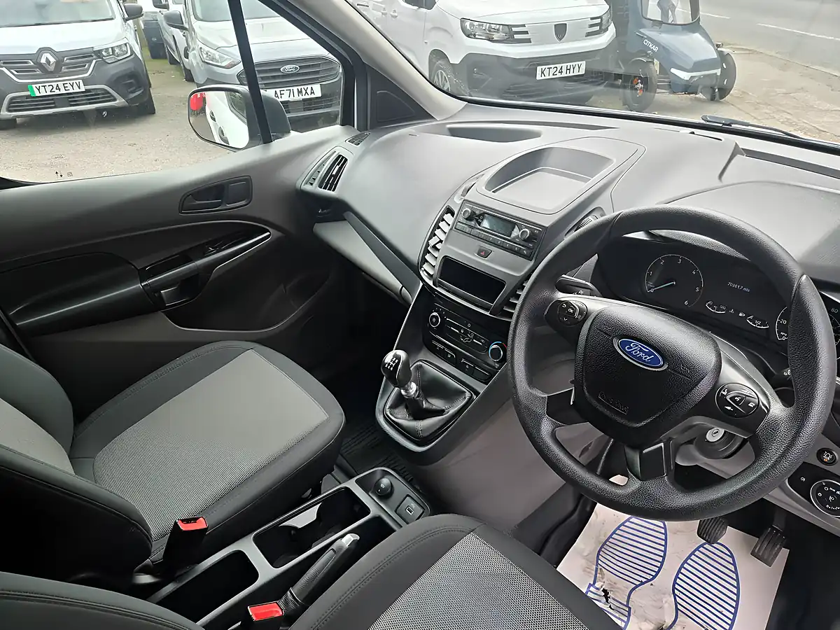 Used 2021 Ford Transit Connect Panel Van White - Interior and Exterior details 14