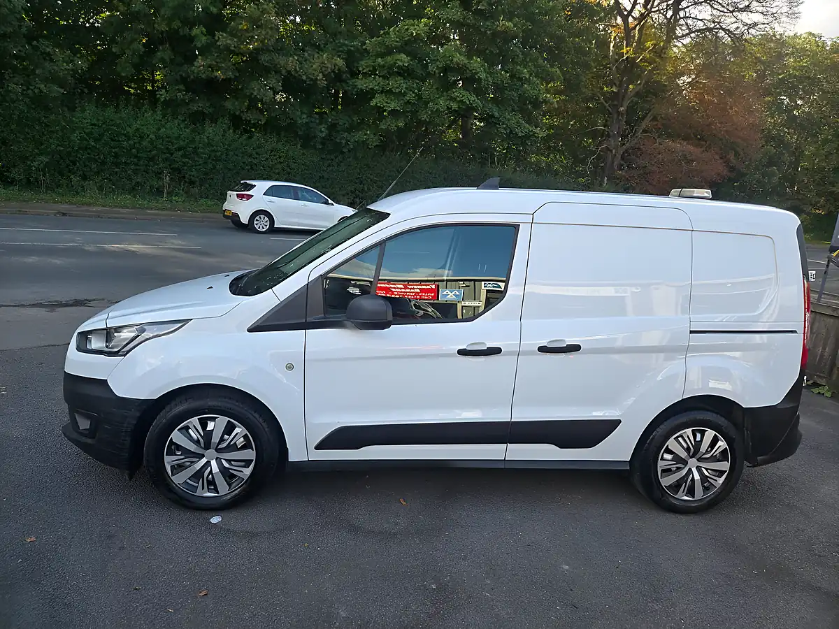 Used 2021 Ford Transit Connect Panel Van White - Interior and Exterior details 4