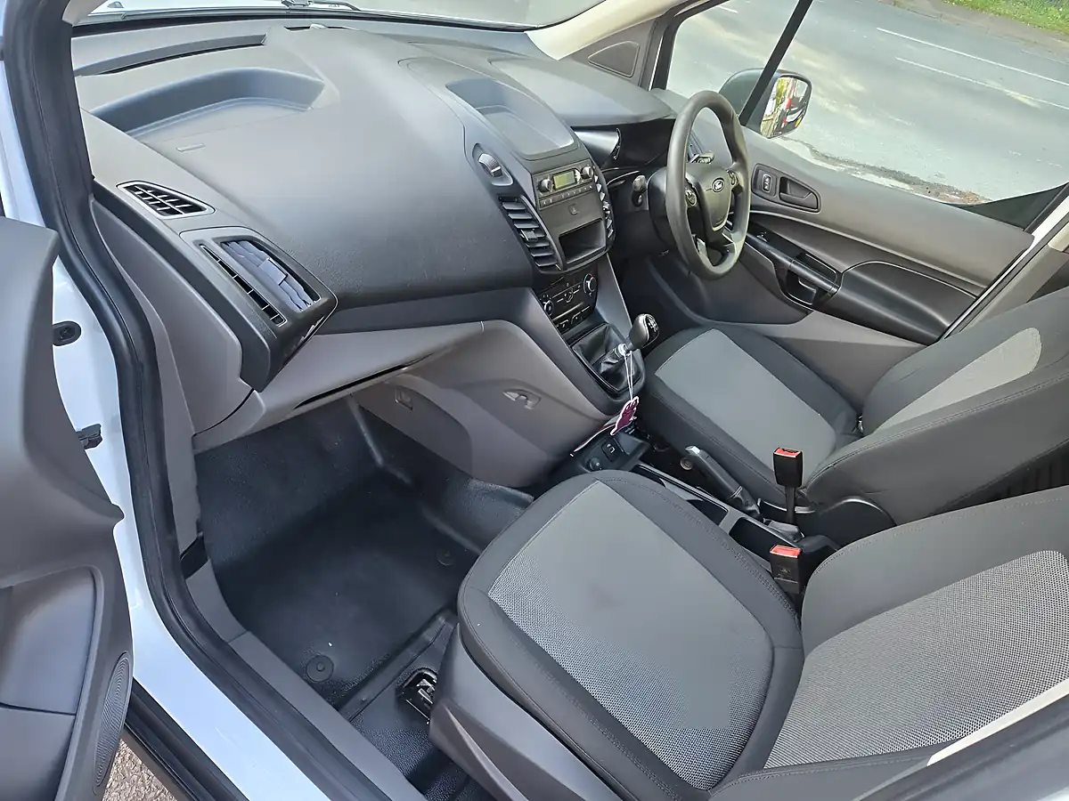 Used 2021 Ford Transit Connect Panel Van White - Interior and Exterior details 5