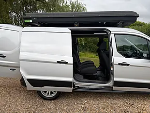Used 2021 Ford Transit Connect Trend Crew Van Double Cab Silver - Interior and Exterior details 15