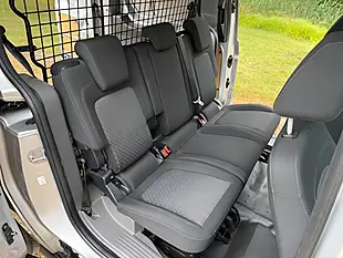 Used 2021 Ford Transit Connect Trend Crew Van Double Cab Silver - Interior and Exterior details 16