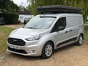 Used 2021 Ford Transit Connect Trend Crew Van Double Cab Silver - Interior and Exterior details 2