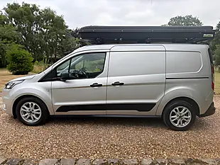 Used 2021 Ford Transit Connect Trend Crew Van Double Cab Silver - Interior and Exterior details 3