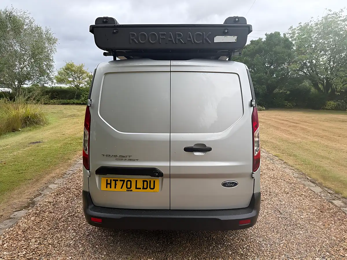 Used 2021 Ford Transit Connect Trend Crew Van Double Cab Silver - Interior and Exterior details 5