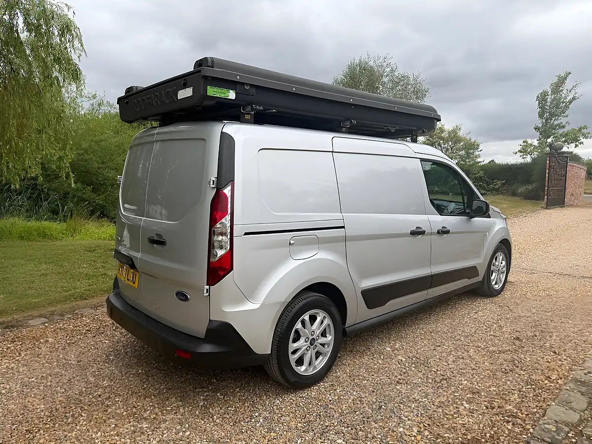 Used 2021 Ford Transit Connect Trend Crew Van Double Cab Silver - Interior and Exterior details 6