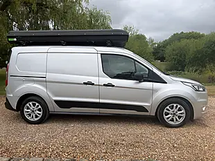 Used 2021 Ford Transit Connect Trend Crew Van Double Cab Silver - Interior and Exterior details 7