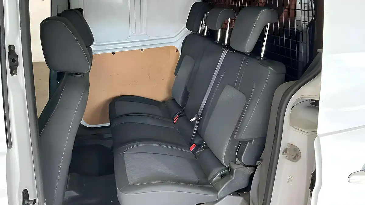 Used 2021 Ford Transit Connect Trend Crew Van L2 White - Interior and Exterior details 7