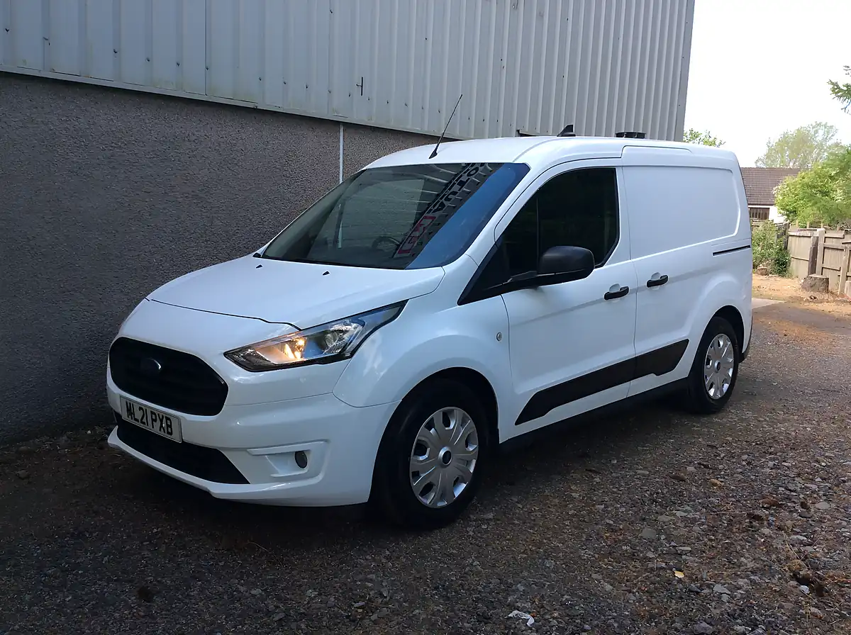 Used 2021 Ford Transit Connect Trend Van 200 L1 White - Interior and Exterior details 5