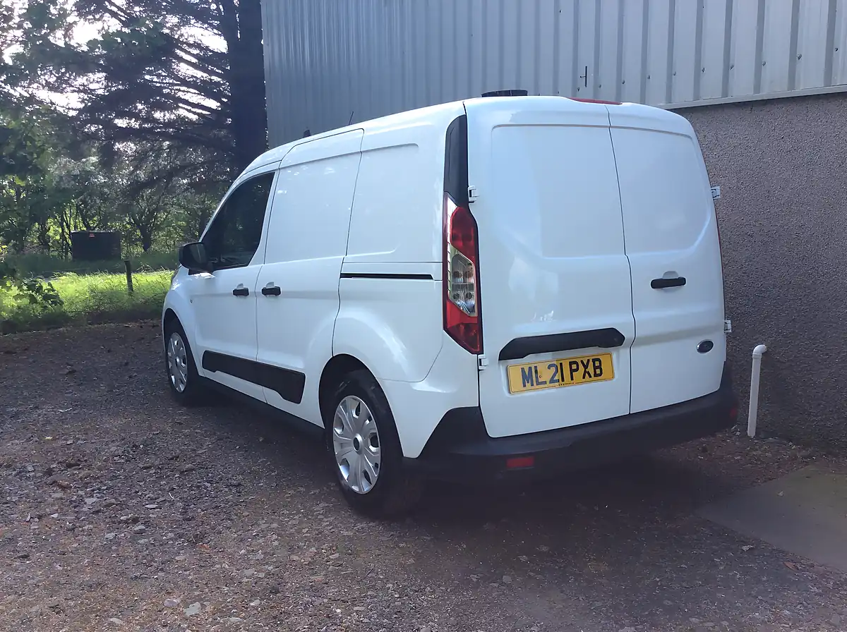 Used 2021 Ford Transit Connect Trend Van 200 L1 White - Interior and Exterior details 6