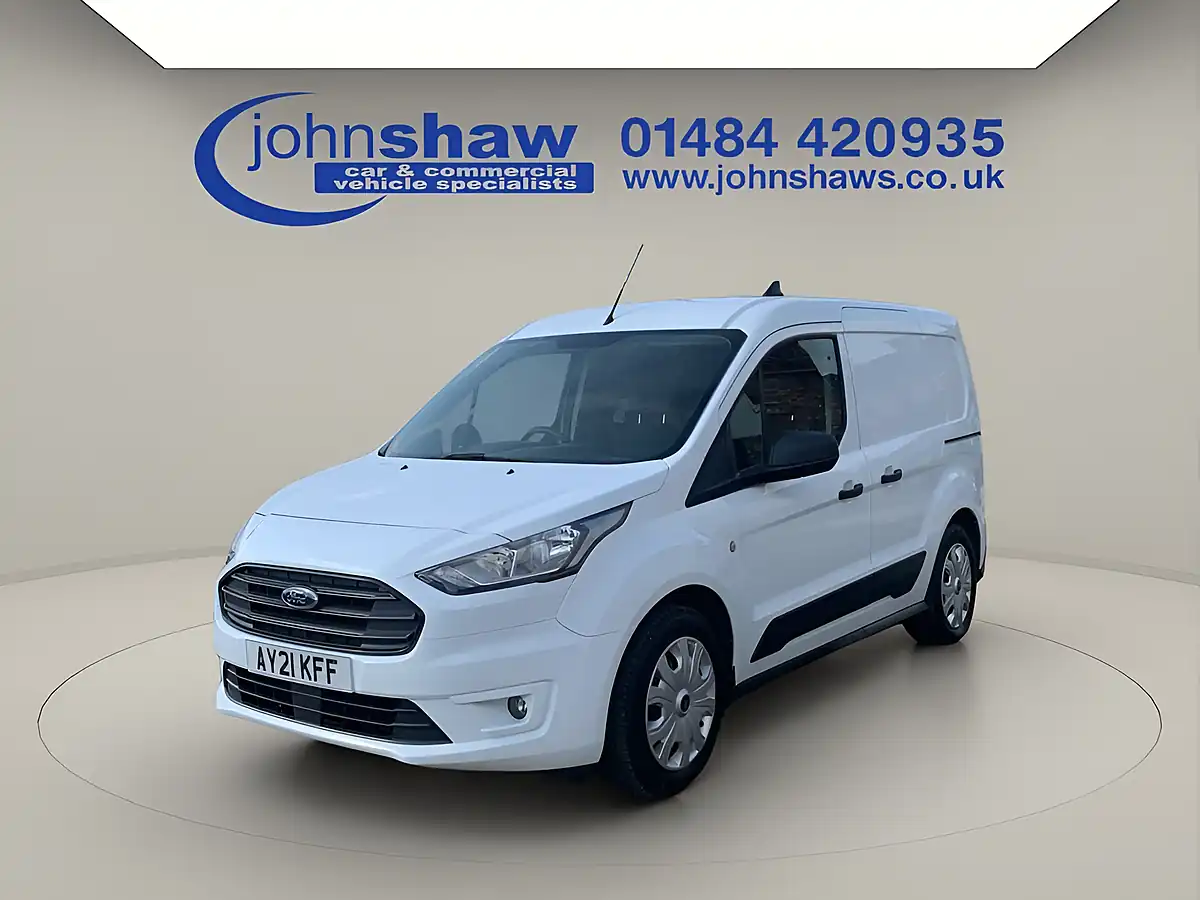 Used 2021 Ford Transit Connect Trend White - Front View