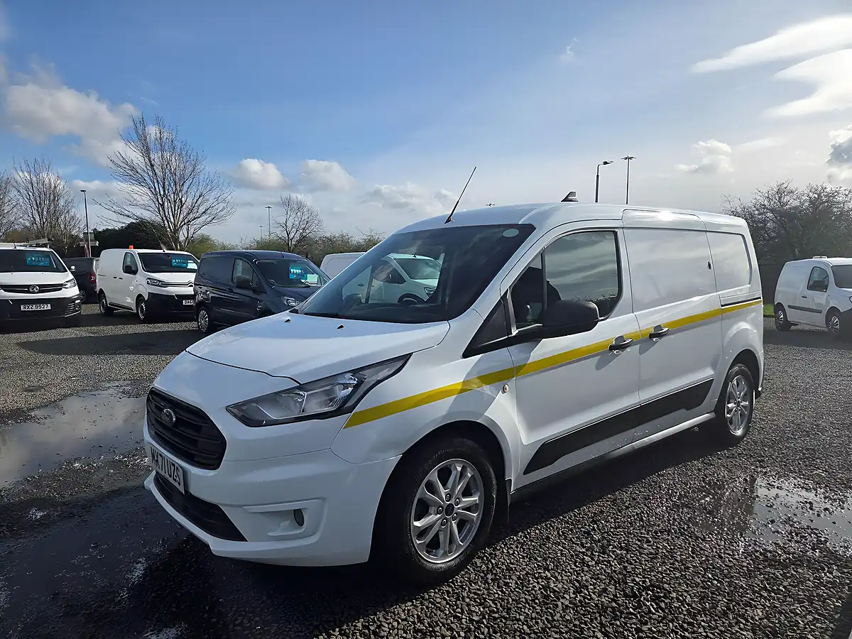 Used 2021 Ford Transit Connect Trend White - Interior and Exterior details 6
