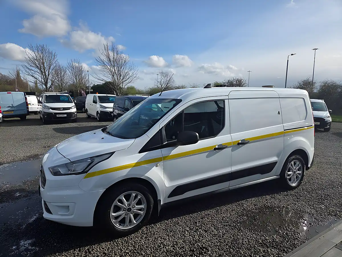Used 2021 Ford Transit Connect Trend White - Interior and Exterior details 7