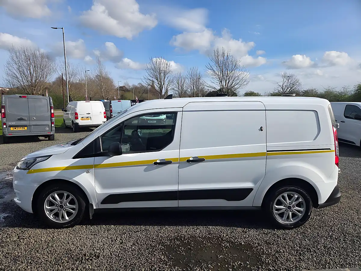 Used 2021 Ford Transit Connect Trend White - Interior and Exterior details 8