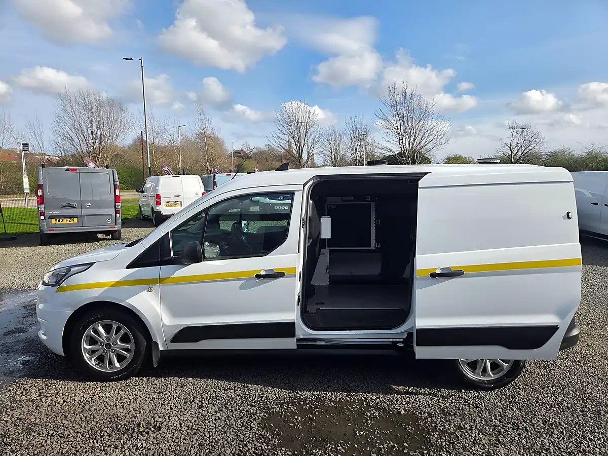 Used 2021 Ford Transit Connect Trend White - Interior and Exterior details 9