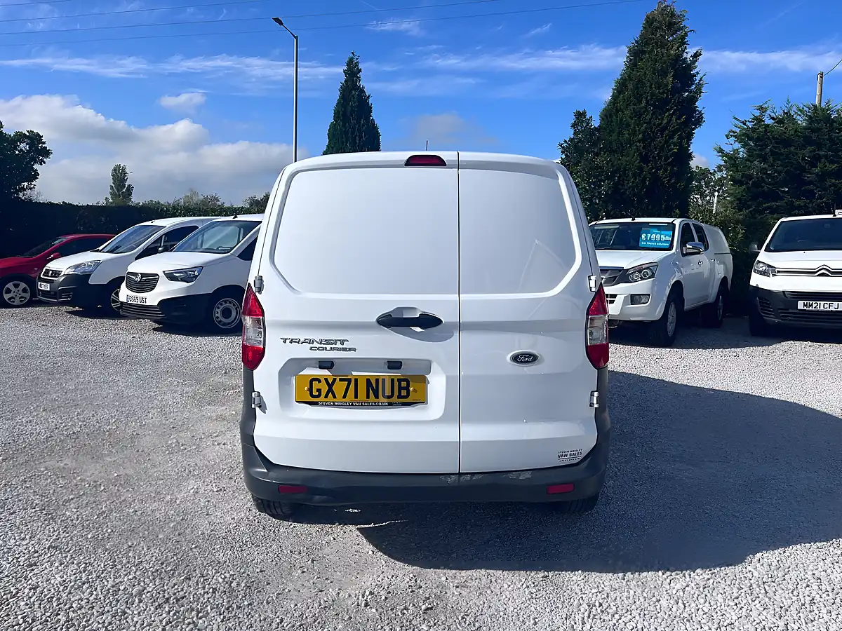 Used 2021 Ford Transit Courier Leader White - Interior and Exterior details 9