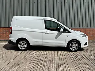 Used 2021 Ford Transit Courier Limited L1 White - Interior and Exterior details 11