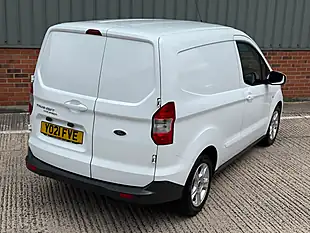 Used 2021 Ford Transit Courier Limited L1 White - Interior and Exterior details 12