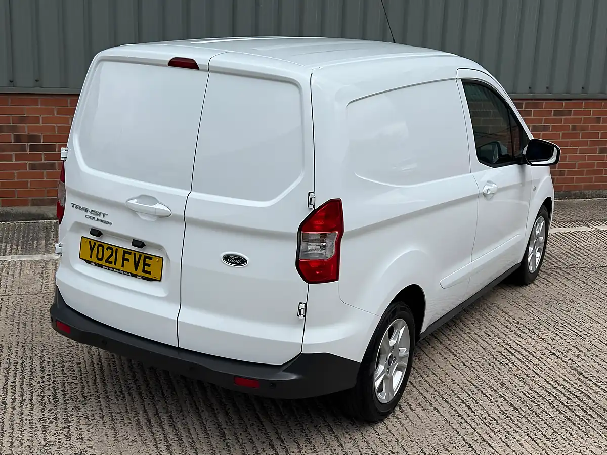 Used 2021 Ford Transit Courier Limited L1 White - Interior and Exterior details 12