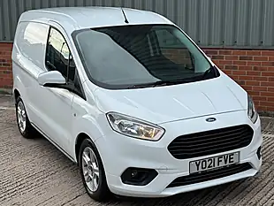 Used 2021 Ford Transit Courier Limited L1 White - Interior and Exterior details 4
