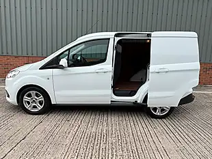 Used 2021 Ford Transit Courier Limited L1 White - Interior and Exterior details 6