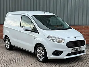Used 2021 Ford Transit Courier Limited L1 White - Interior and Exterior details 7
