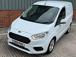 Used 2021 Ford Transit Courier Limited L1 White - Interior and Exterior details 9