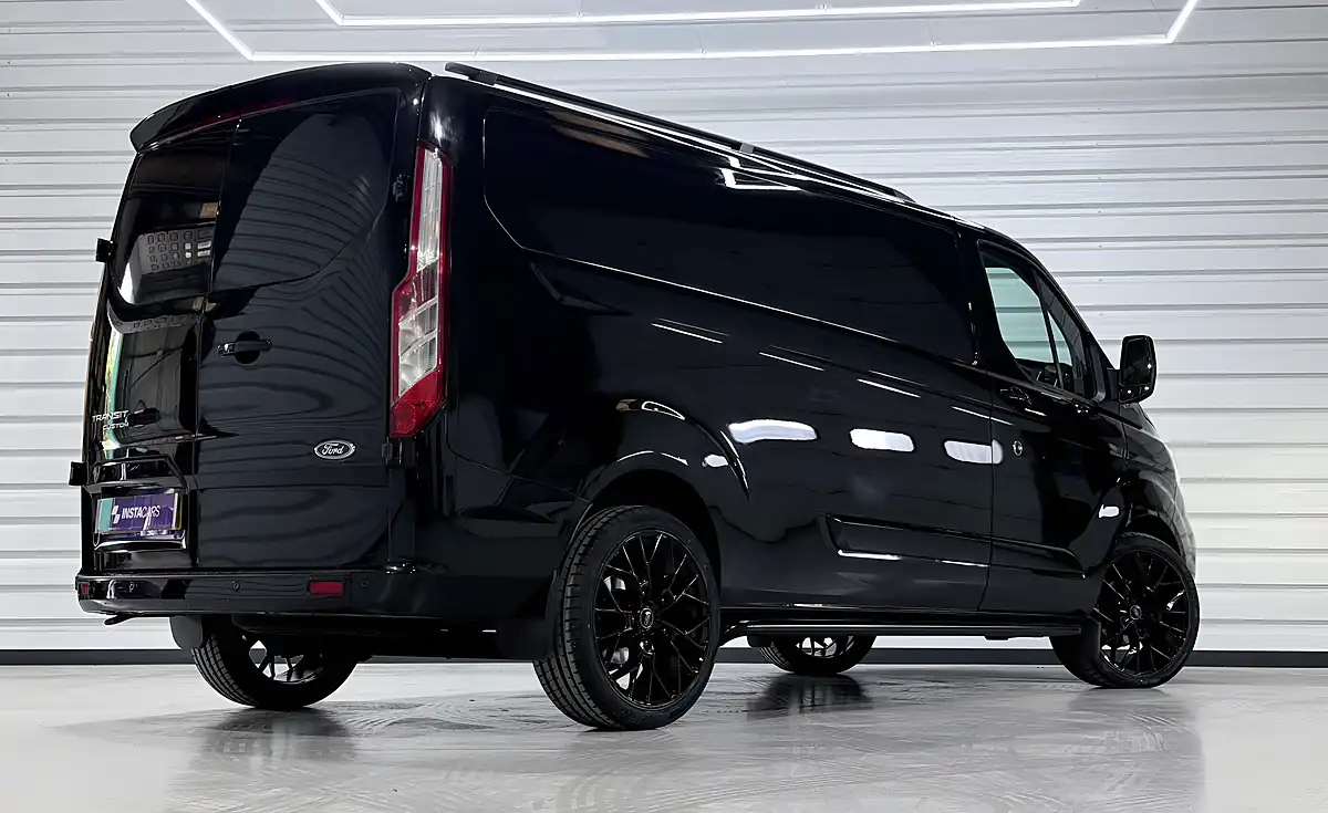 Used 2021 Ford Transit Custom 300 Limited Agate Black - Interior and Exterior details 12