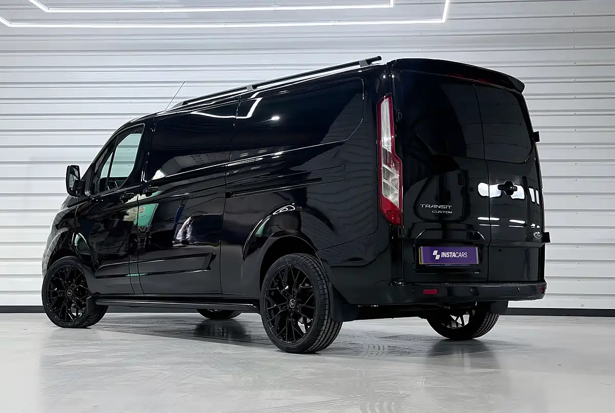 Used 2021 Ford Transit Custom 300 Limited Agate Black - Interior and Exterior details 2