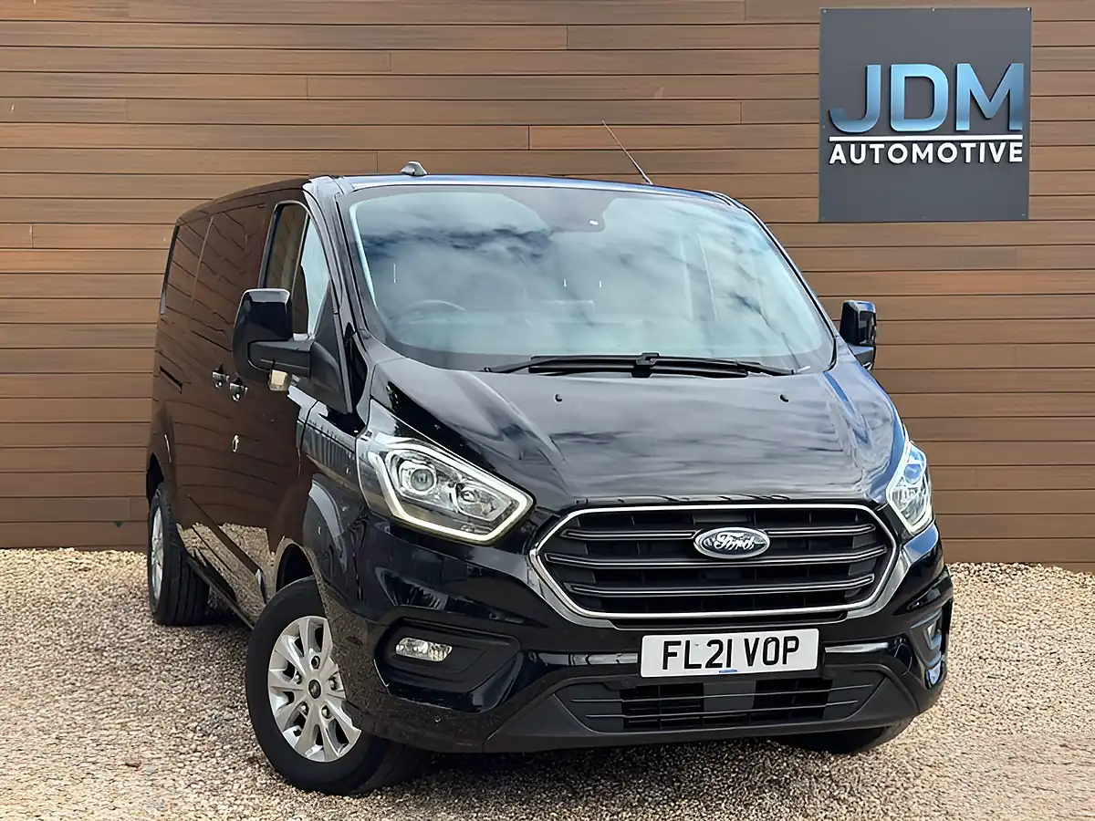 Used 2021 Ford Transit Custom 300 Limited Agate Black - Front View