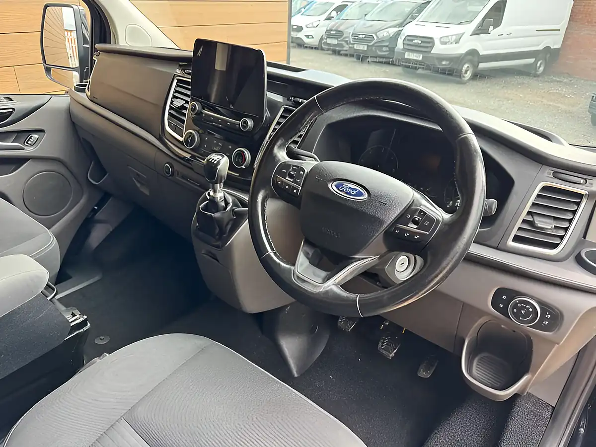 Used 2021 Ford Transit Custom 300 Limited Agate Black - Interior and Exterior details 14