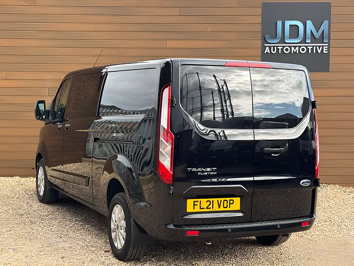 Used 2021 Ford Transit Custom 300 Limited Agate Black - Interior and Exterior details 6