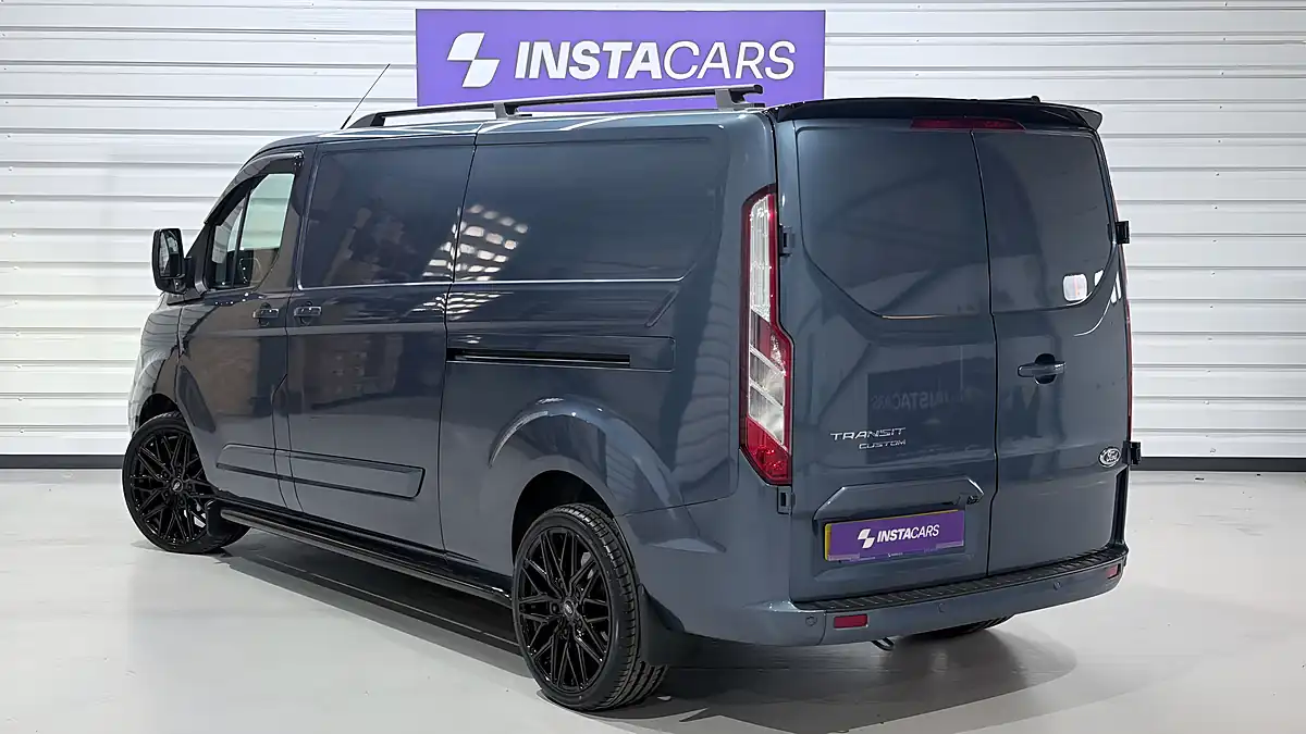 Used 2021 Ford Transit Custom 300 Limited Blue Metallic - Interior and Exterior details 11