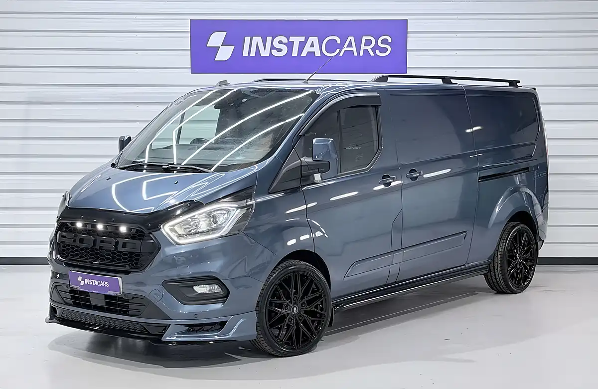 Used 2021 Ford Transit Custom 300 Limited Blue Metallic - Interior and Exterior details 4