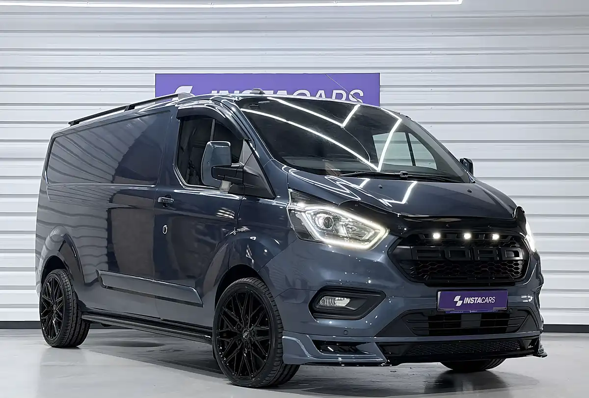 Used 2021 Ford Transit Custom 300 Limited Blue Metallic - Interior and Exterior details 5