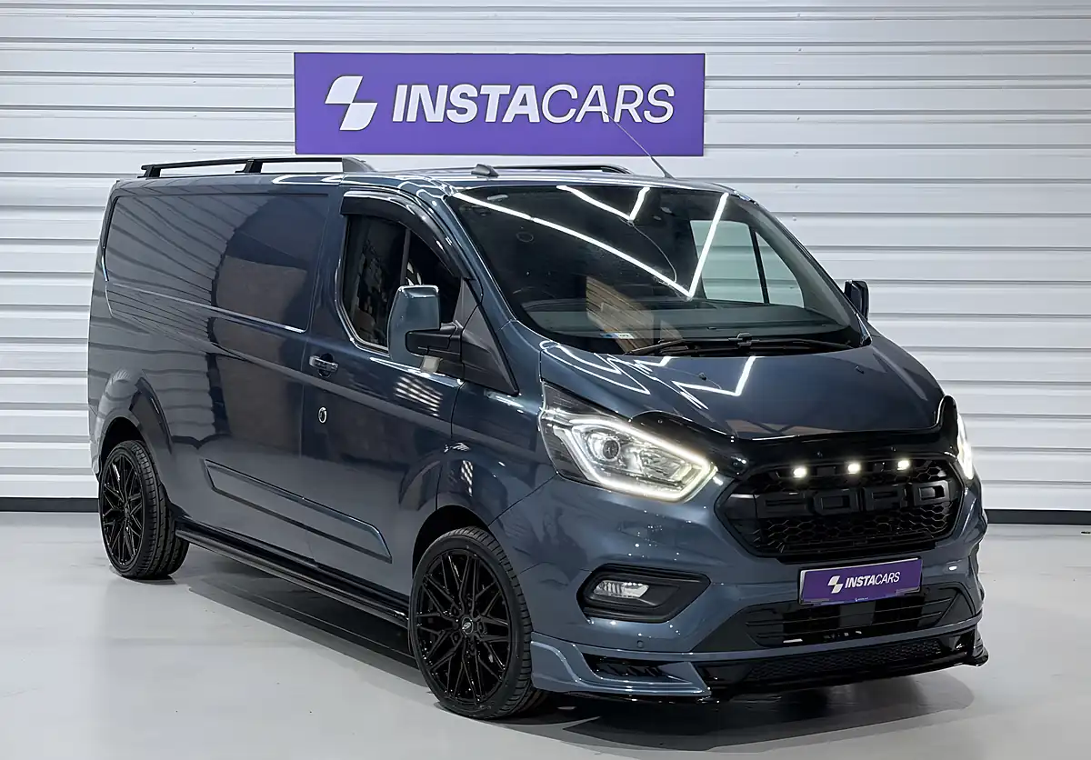 Used 2021 Ford Transit Custom 300 Limited Blue Metallic - Interior and Exterior details 6