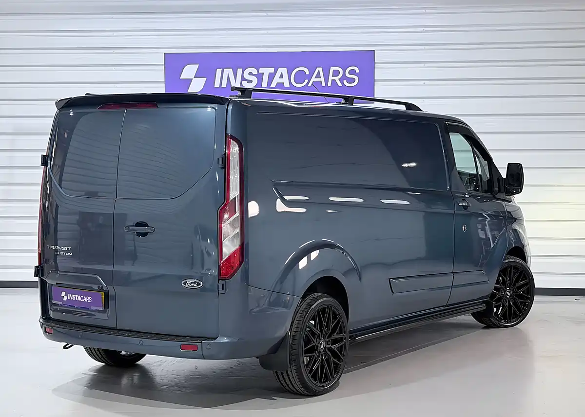Used 2021 Ford Transit Custom 300 Limited Blue Metallic - Interior and Exterior details 9