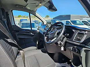 Used 2021 Ford Transit Custom 300 Limited Crew White - Interior and Exterior details 12