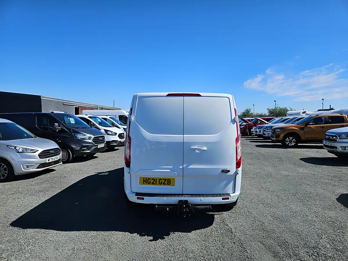 Used 2021 Ford Transit Custom 300 Limited Crew White - Interior and Exterior details 7