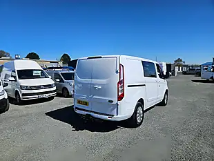 Used 2021 Ford Transit Custom 300 Limited Crew White - Interior and Exterior details 8