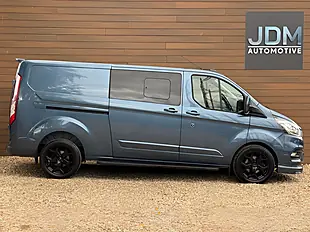 Used 2021 Ford Transit Custom 320 Limited Blue Metallic - Interior and Exterior details 2